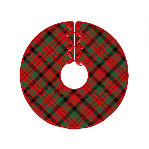 MacNicol Ancient Clan Badge Tartan Christmas Tree Skirt