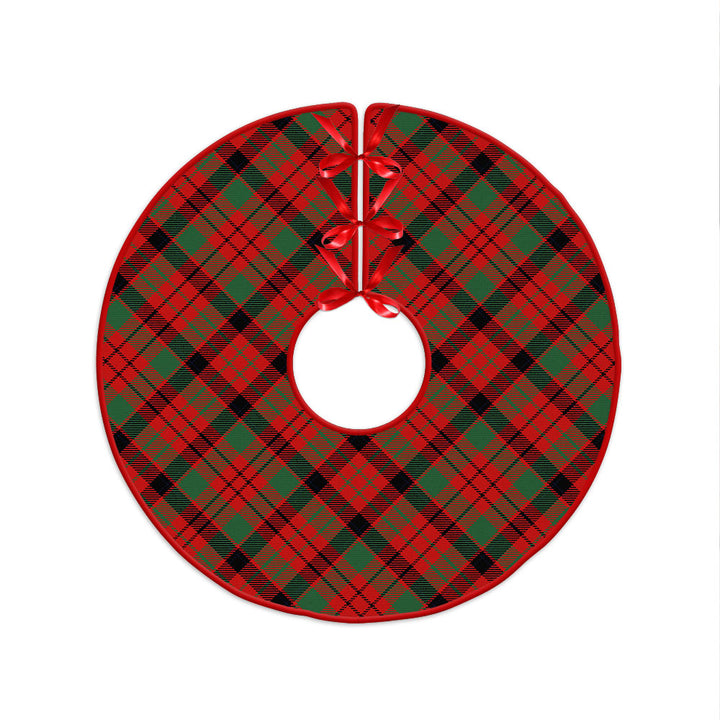 MacNicol Ancient Clan Badge Tartan Christmas Tree Skirt