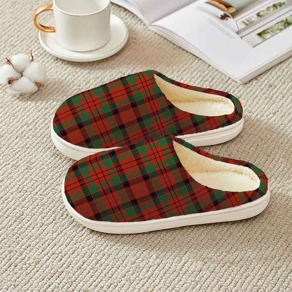 MacNicol Modern Clan Badge Tartan Plush Slipper