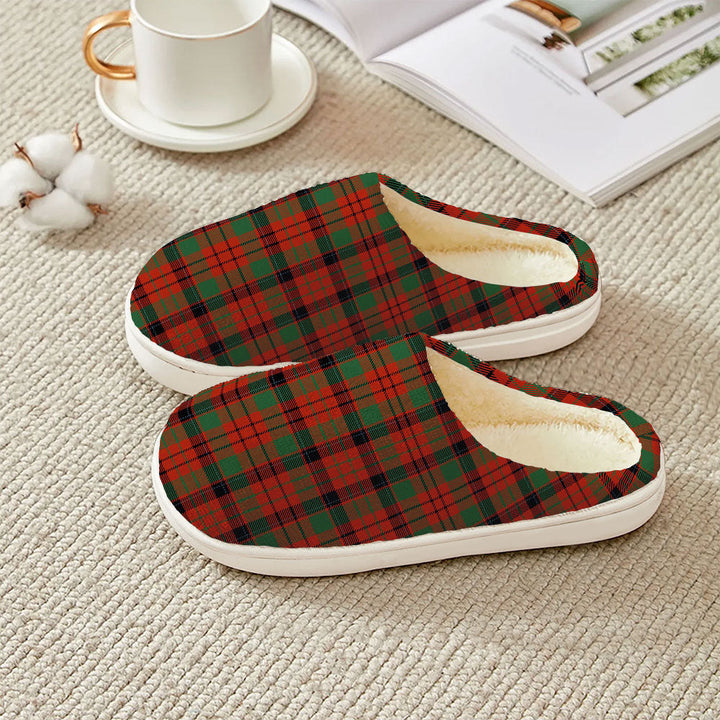 MacNicol Modern Clan Badge Tartan Plush Slipper