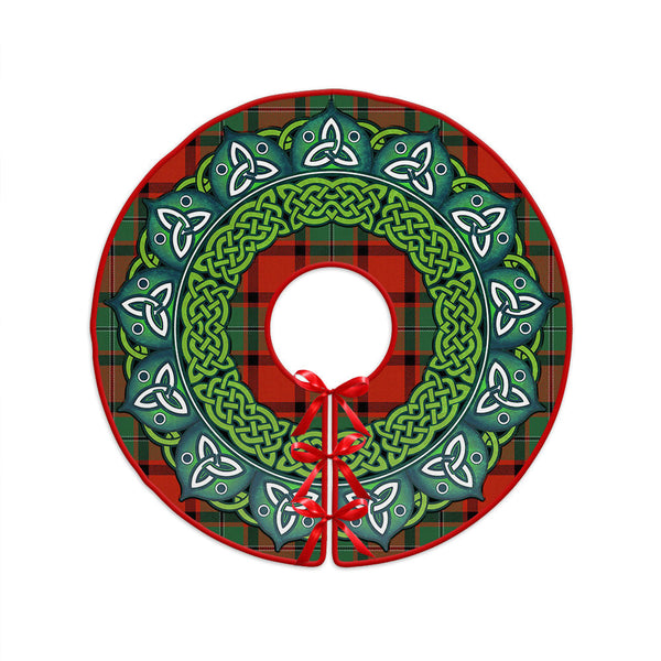 MacPhail Ancient Clan Badge Tartan Christmas Tree Skirt Heritage Holiday Decor