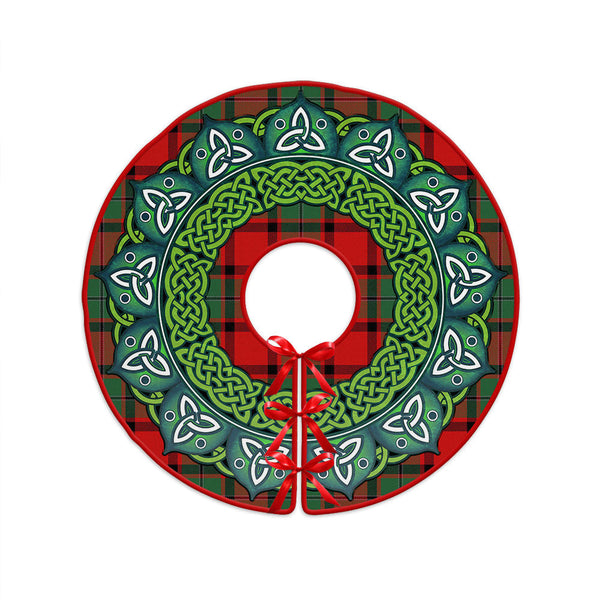 MacPhail Modern Clan Badge Tartan Christmas Tree Skirt Heritage Holiday Decor