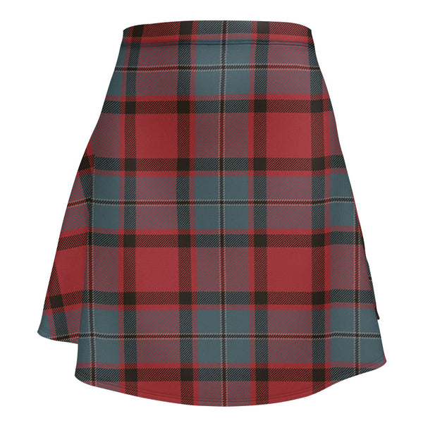 MacPhail Weathered Clan Badge Tartan Flared Skirt