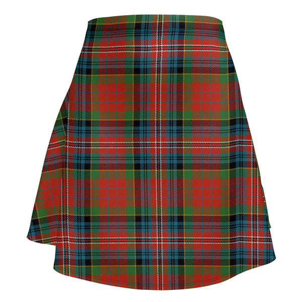 MacPherson Ancient Clan Badge Tartan Flared Skirt