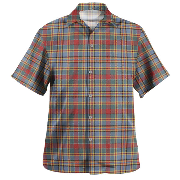 MacPherson Crubin Weathered Tartan Hawaiian Shirt
