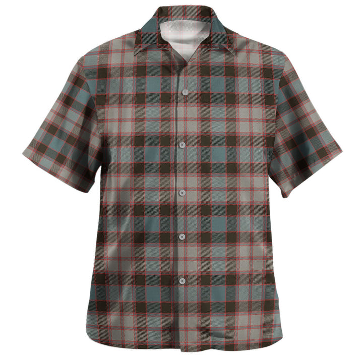 MacPherson Hunting (MacPherson Badenoch) Weathered Tartan Hawaiian Shirt