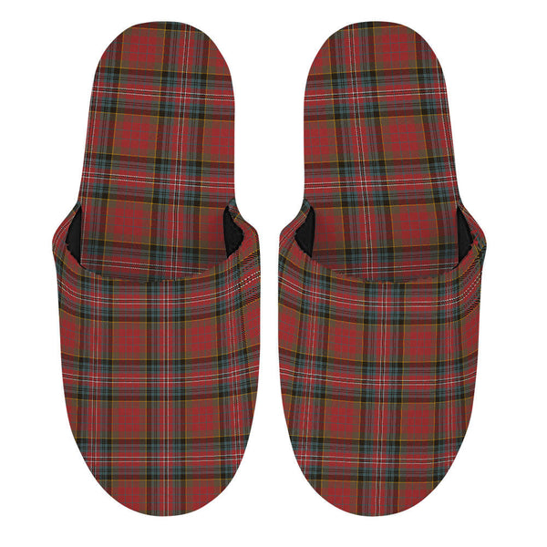 MacPherson Weathered Clan Badge Tartan Mop Slippers