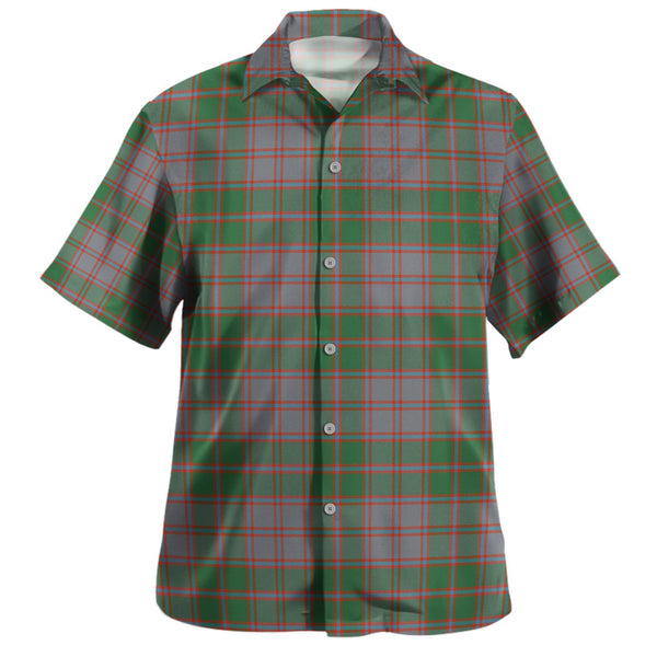 MacPherson of Glentruim Ancient Clan Badge Tartan Hawaiian Shirt
