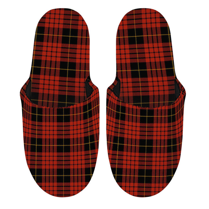 MacQueen Ancient Clan Badge Tartan Mop Slippers