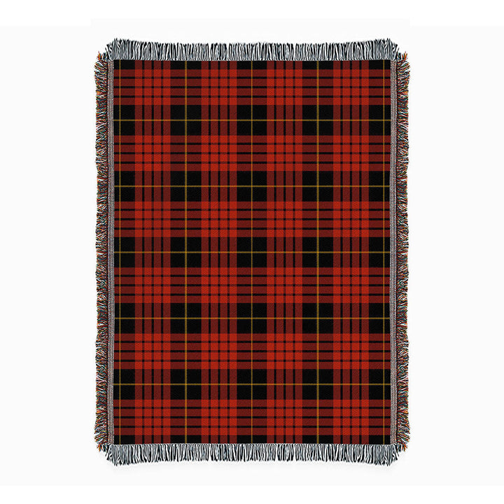 MacQueen Ancient Clan Badge Tartan Woven Blanket