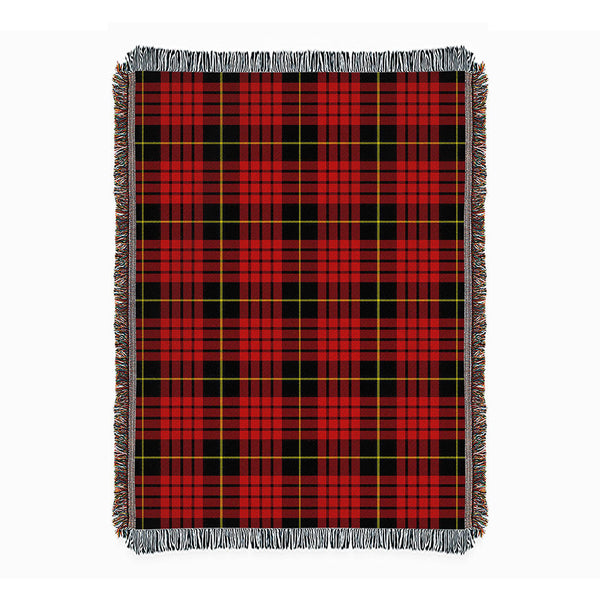 MacQueen Modern Clan Badge Tartan Woven Blanket