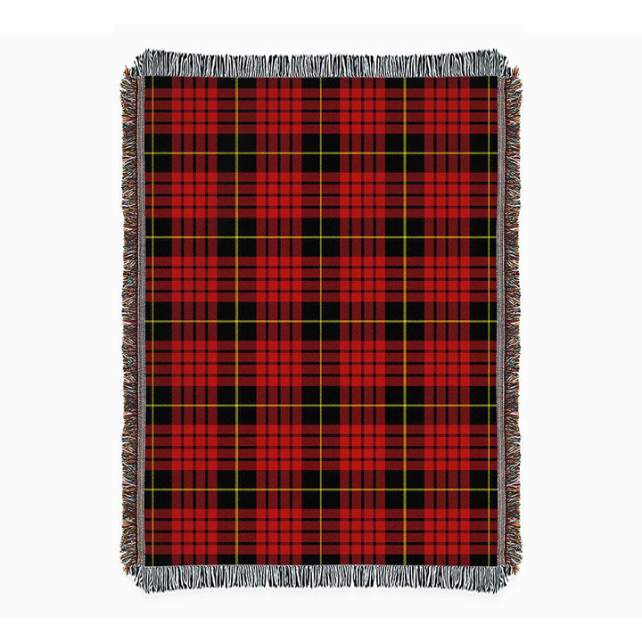 MacQueen Modern Clan Badge Tartan Woven Blanket