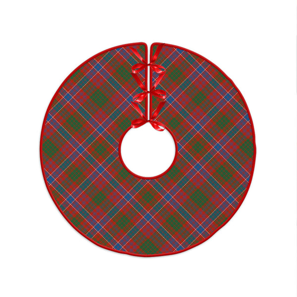 MacRae Ancient Clan Badge Tartan Christmas Tree Skirt