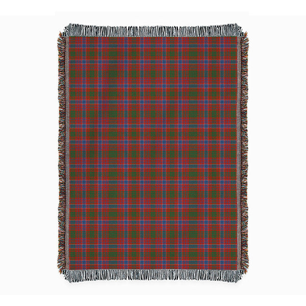 MacRae Ancient Clan Badge Tartan Woven Blanket