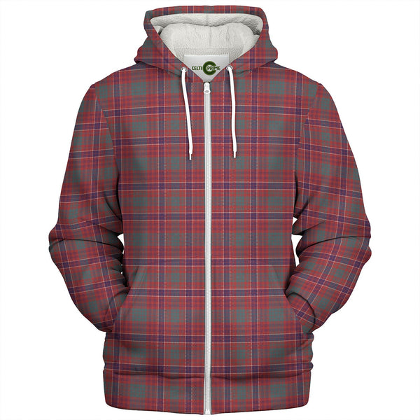 MacRae Weathered Tartan Sherpa Hoodie