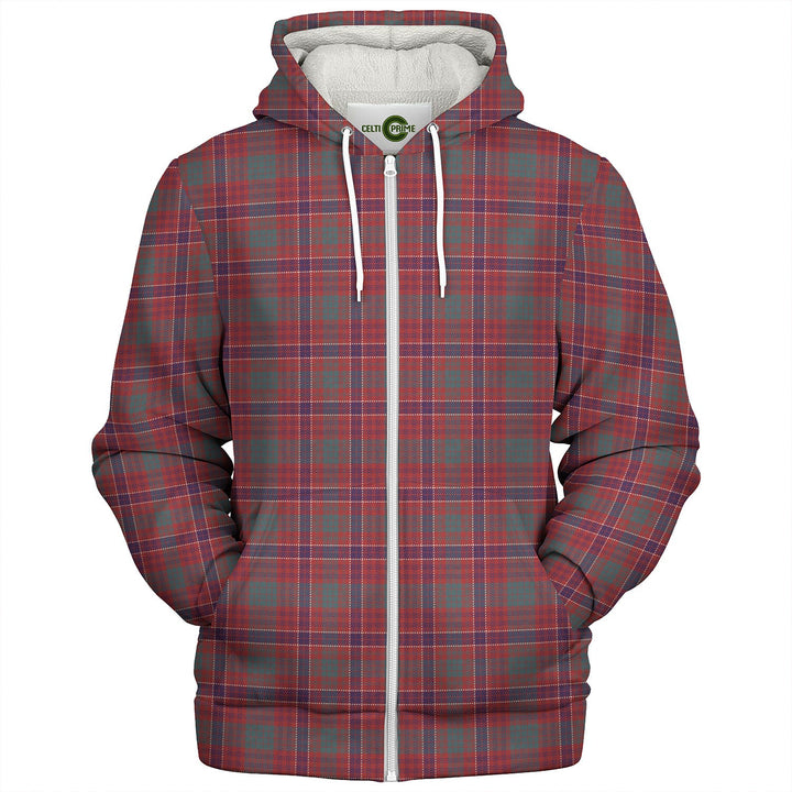 MacRae Weathered Tartan Sherpa Hoodie