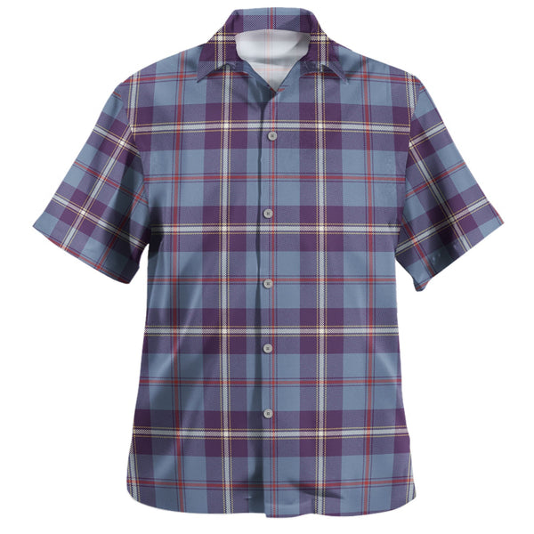 MacRae of America Weathered Tartan Hawaiian Shirt