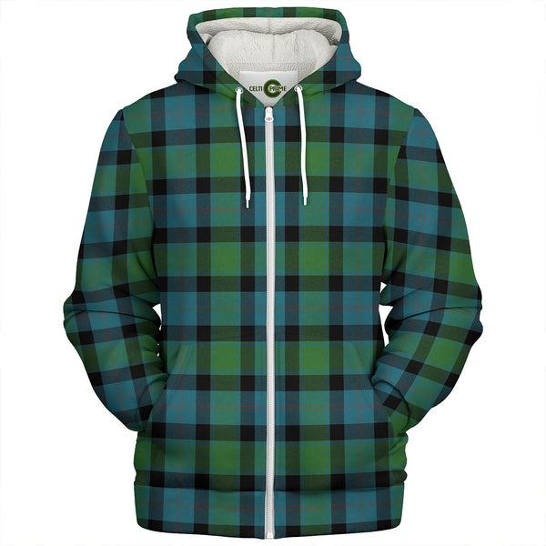 MacTaggart Ancient Clan Badge Tartan Sherpa Hoodie