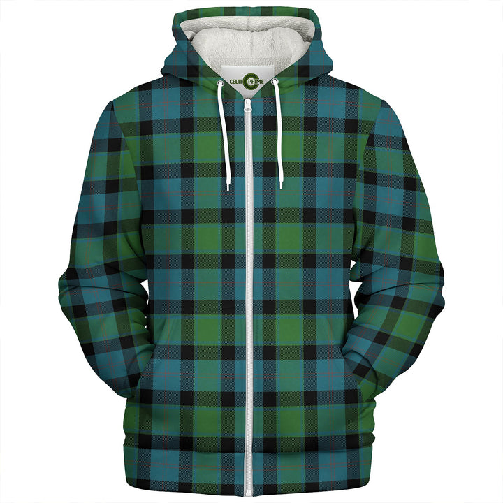 MacTaggart Ancient Clan Badge Tartan Sherpa Hoodie
