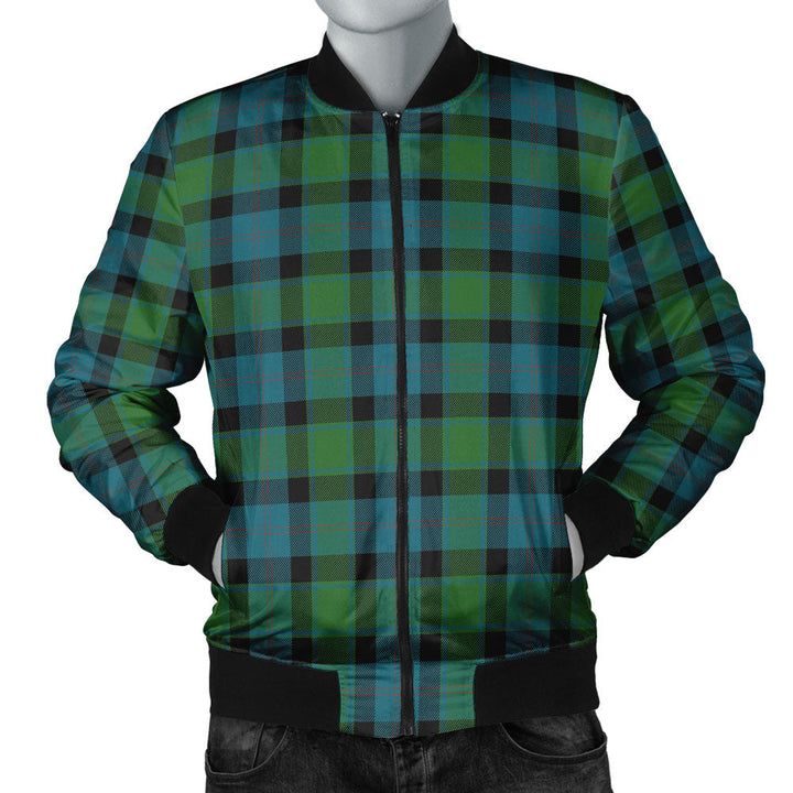 MacTaggart Ancient Clan Badge Tartan Bomber Jacket