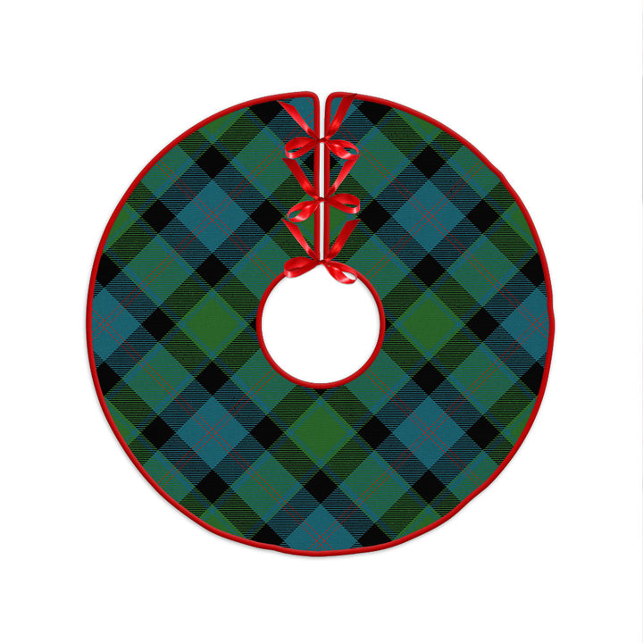 MacTaggart Ancient Clan Badge Tartan Christmas Tree Skirt