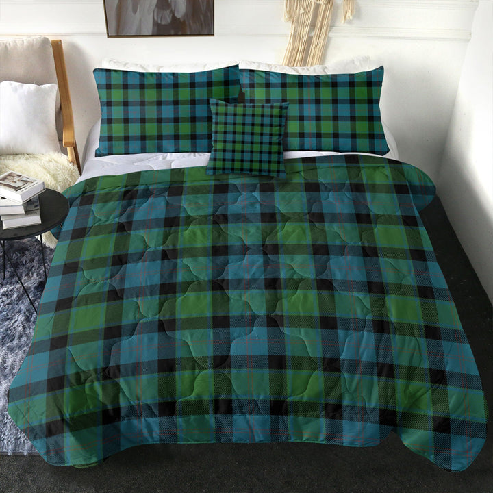 MacTaggart Ancient Clan Badge Tartan Comforter