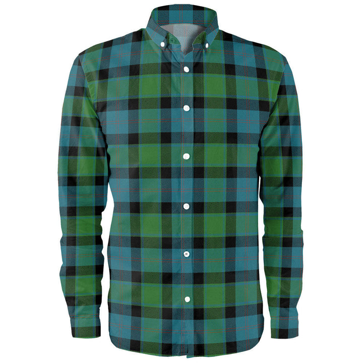 MacTaggart Ancient Clan Badge Tartan Long Sleeve Shirt