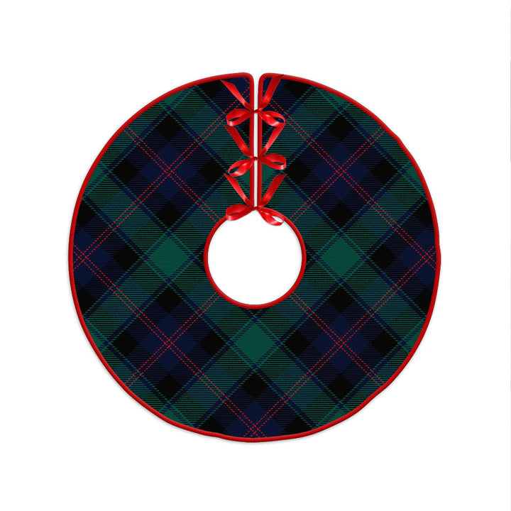 MacTaggart Modern Clan Badge Tartan Christmas Tree Skirt