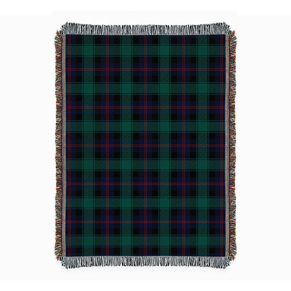 MacTaggart Modern Clan Badge Tartan Woven Blanket