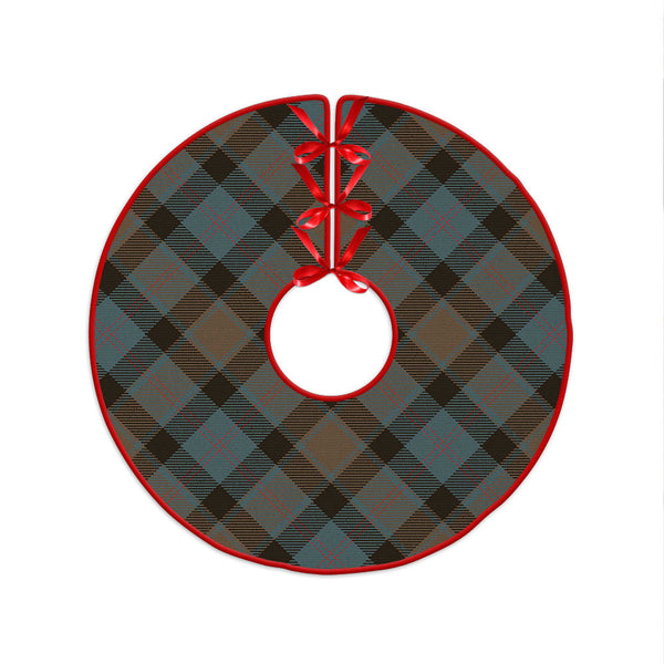 MacTaggart Weathered Clan Badge Tartan Christmas Tree Skirt