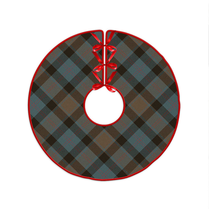 MacTaggart Weathered Clan Badge Tartan Christmas Tree Skirt