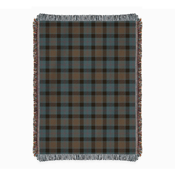 MacTaggart Weathered Clan Badge Tartan Woven Blanket