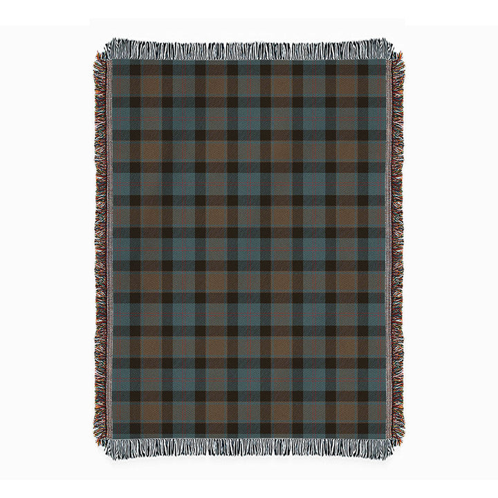 MacTaggart Weathered Clan Badge Tartan Woven Blanket