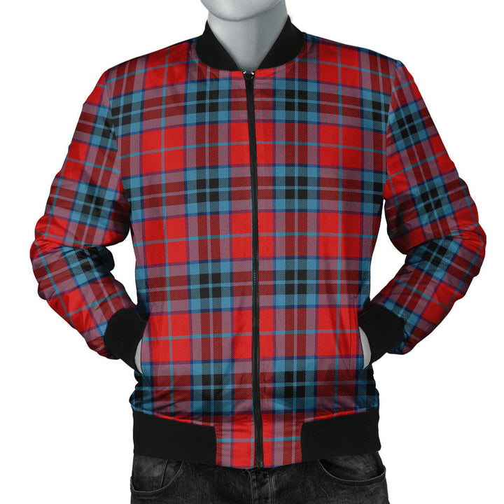 MacTavish Modern Clan Badge Tartan Bomber Jacket