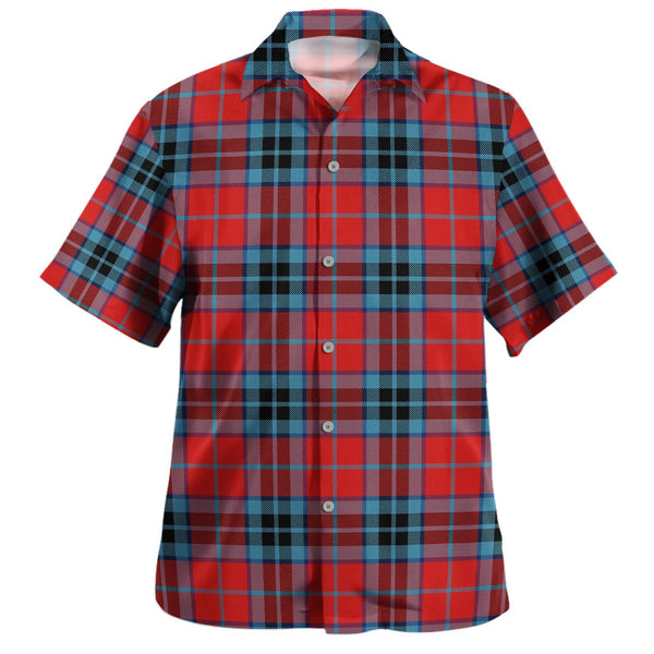 MacTavish (MacThomas Red) Modern Tartan Hawaiian Shirt
