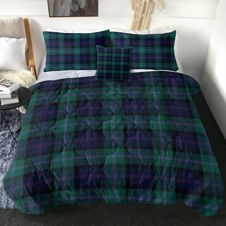 MacThomas (Thompson Thomson) Modern Tartan Comforter