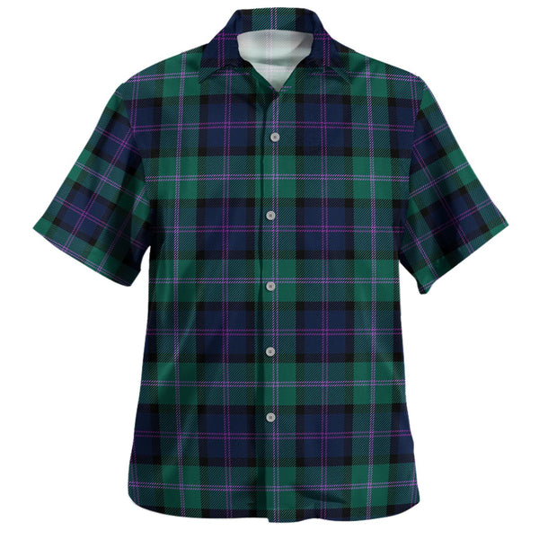 MacThomas (Thompson Thomson) Modern Tartan Hawaiian Shirt
