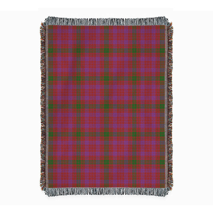 MacTier Ancient Clan Badge Tartan Woven Blanket