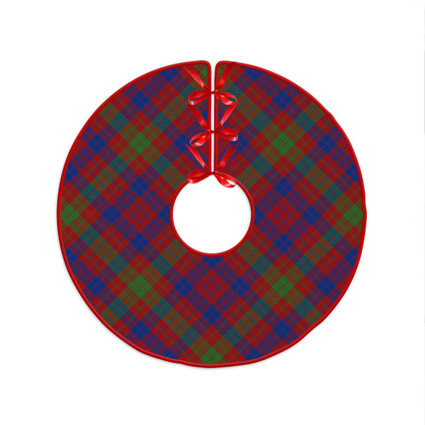 MacTier Modern Clan Badge Tartan Christmas Tree Skirt