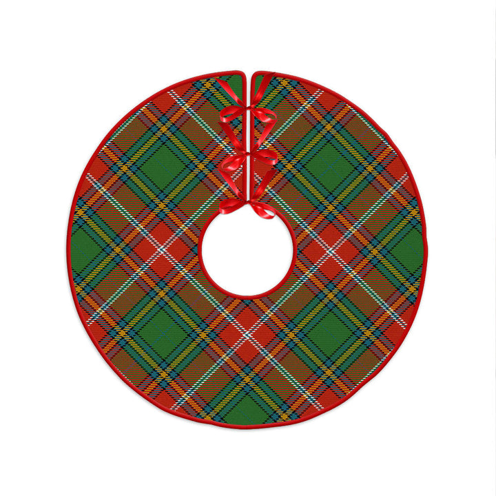 MacWhirter Ancient Clan Badge Tartan Christmas Tree Skirt