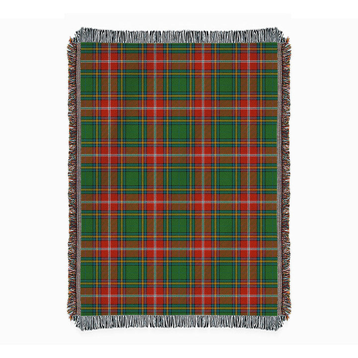 MacWhirter Ancient Clan Badge Tartan Woven Blanket