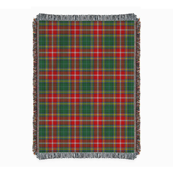 MacWhirter Modern Clan Badge Tartan Woven Blanket