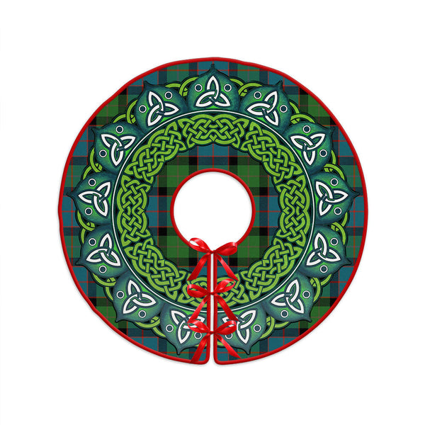 MacWilliam (Williamson) Ancient Clan Badge Tartan Christmas Tree Skirt Heritage Holiday Decor