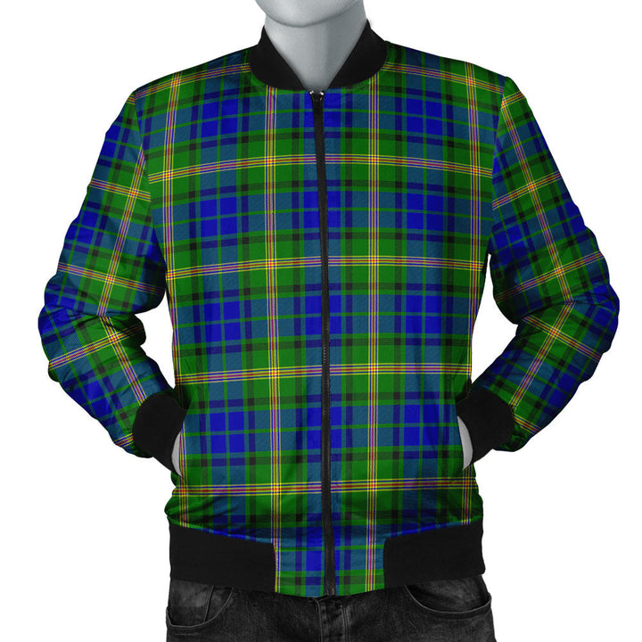 Maitland Clan Badge Tartan Bomber Jacket