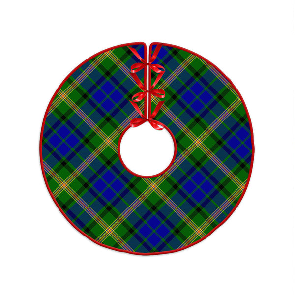 Maitland Clan Badge Tartan Christmas Tree Skirt