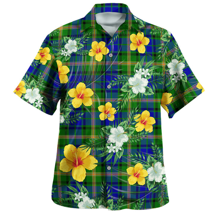 Maitland Clan Badge Tartan Hawaiian Shirt Summer Vibes Style