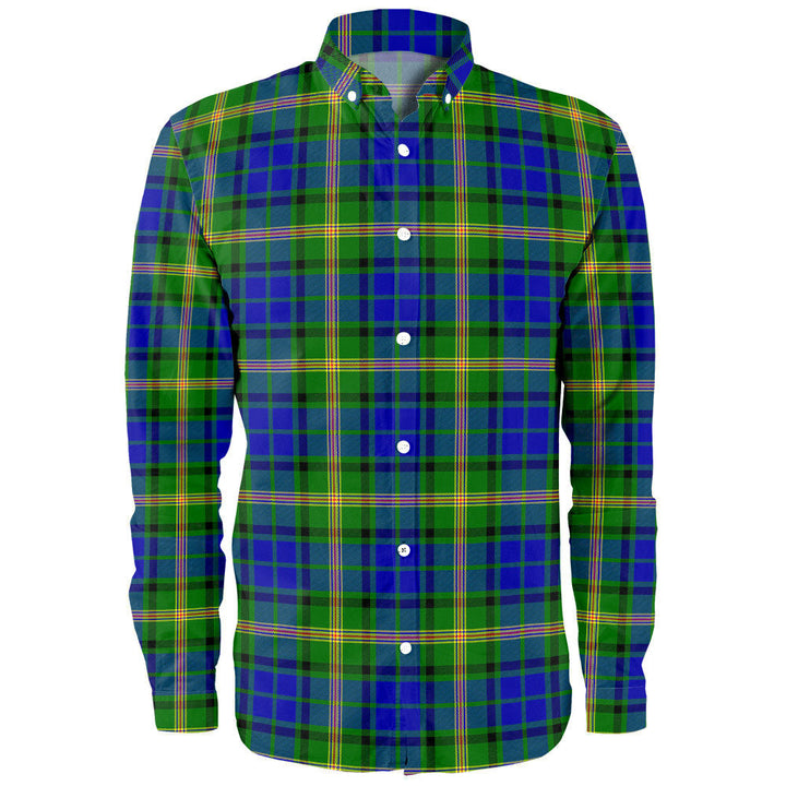 Maitland Clan Badge Tartan Long Sleeve Shirt