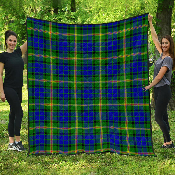 Maitland Clan Badge Tartan Premium Quilt