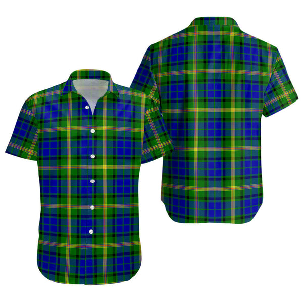 Maitland Clan Badge Tartan Short Sleeve Shirt