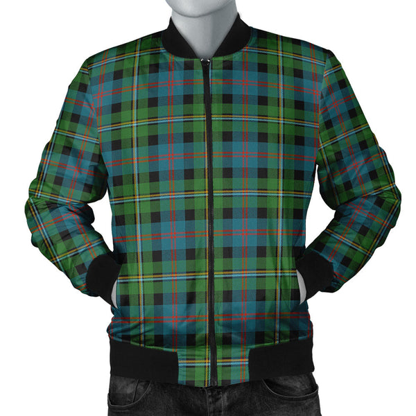 Malcolm Ancient Clan Badge Tartan Bomber Jacket